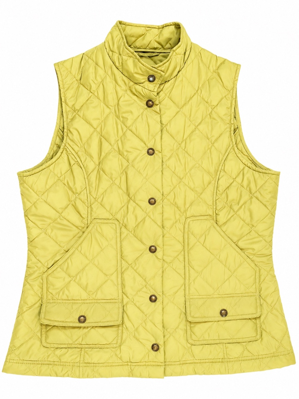 Filson Women’s Insulated Quilted Olive Green Field Vest | Size L